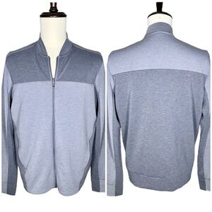 UNTUCKit | Men | Aimes Stretch Performance Full Zip Light Jacket | Medium